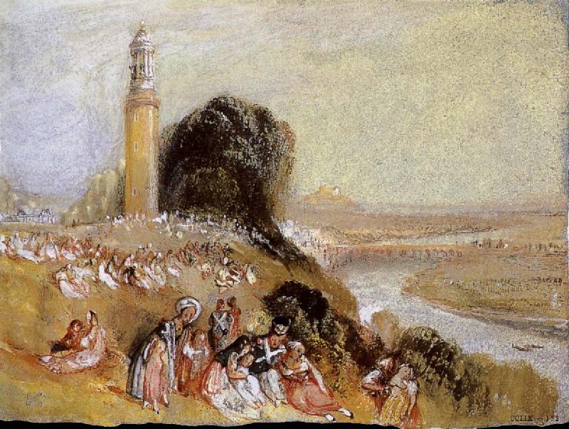 Joseph Mallord William Turner Lighthouse oil painting image